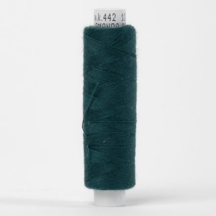 Нитка швейна зелена №442 (250м; 150 dtex)