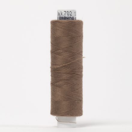 Нитка швейна бежево-коричнева №702 (250м; 150 dtex)