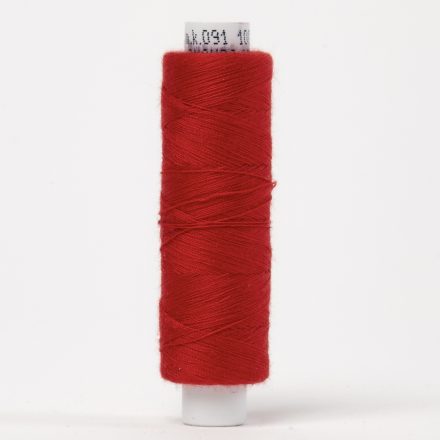 Нитка швейна червона №091 (250м; 150 dtex)