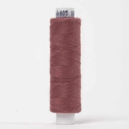 Нитка швейна темно-рожева №605 (250м; 150 dtex)