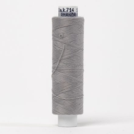 Нитка швейна сіра №714 (250м; 150 dtex)