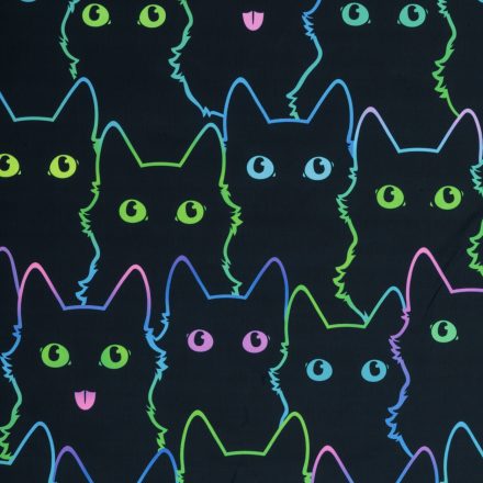 Канада неонові котики ФЛУОРИСЦЕНТНИЙ (плащівка)
