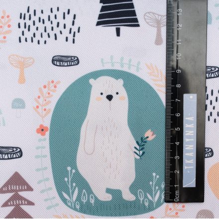 Водовідштовхуюча тканина білі ведмеді у лісі