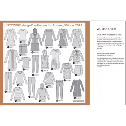 Журнал "OTTOBRE woman" осінь-зима 5/2015 (АНГЛ)