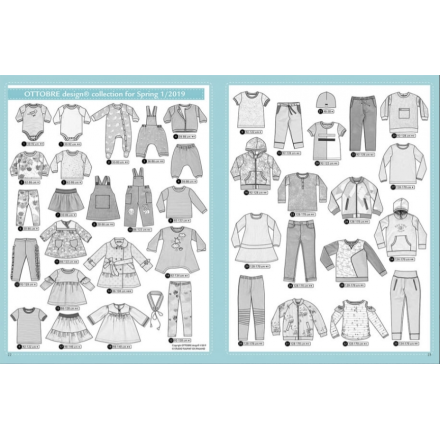 Журнал "OTTOBRE kids fashion" весна 1/2019 (АНГЛ)