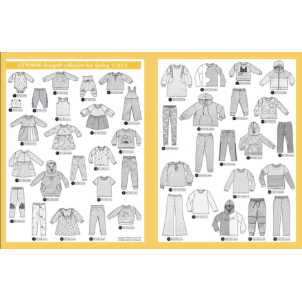Журнал "OTTOBRE kids fashion" весна 1/2021 (АНГЛ)