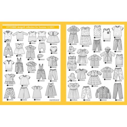 Журнал "OTTOBRE kids fashion" лето 3/2021 (АНГЛ)