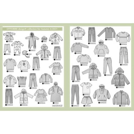 Журнал "OTTOBRE kids fashion" осінь 4/2021 (АНГЛ)