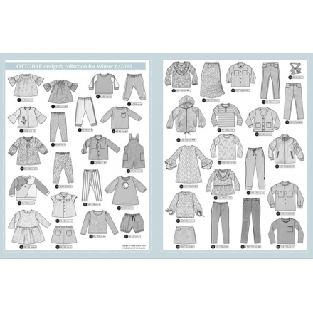 Журнал "OTTOBRE kids fashion" зима 6/2019 (АНГЛ)
