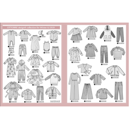 Журнал "OTTOBRE kids fashion" зима 6/2020 (АНГЛ)